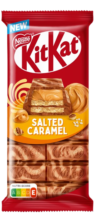 tablete caramelo salgado salted caramel kitkat