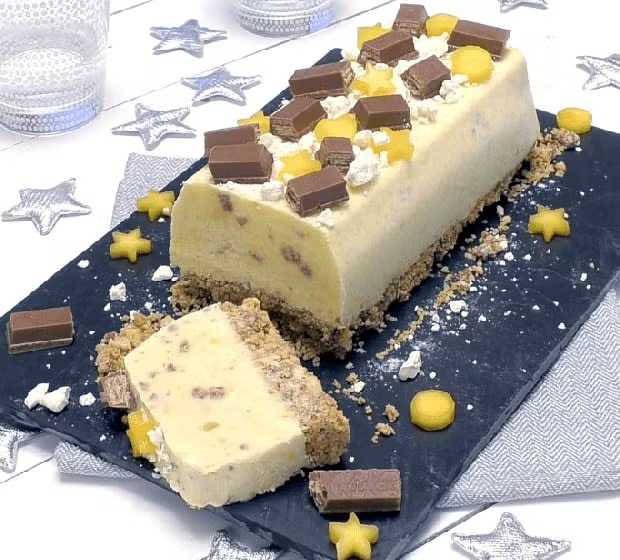 Semi-Frio de KitKat e Manga