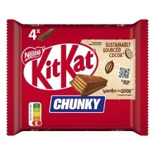 KitKat® Chunky de chocolate de leite com wafer