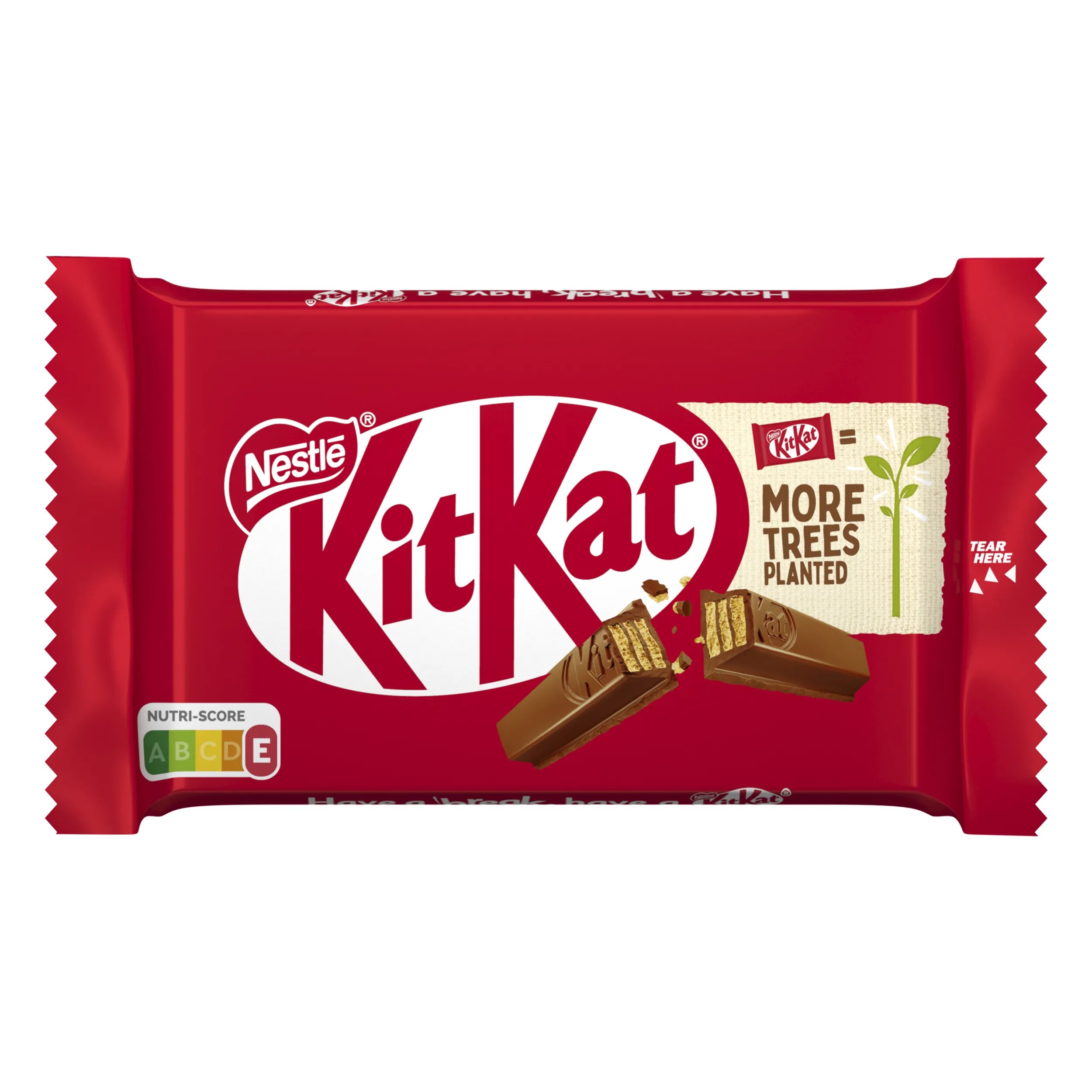 Snack KitKat® de chocolate de leite com bolacha