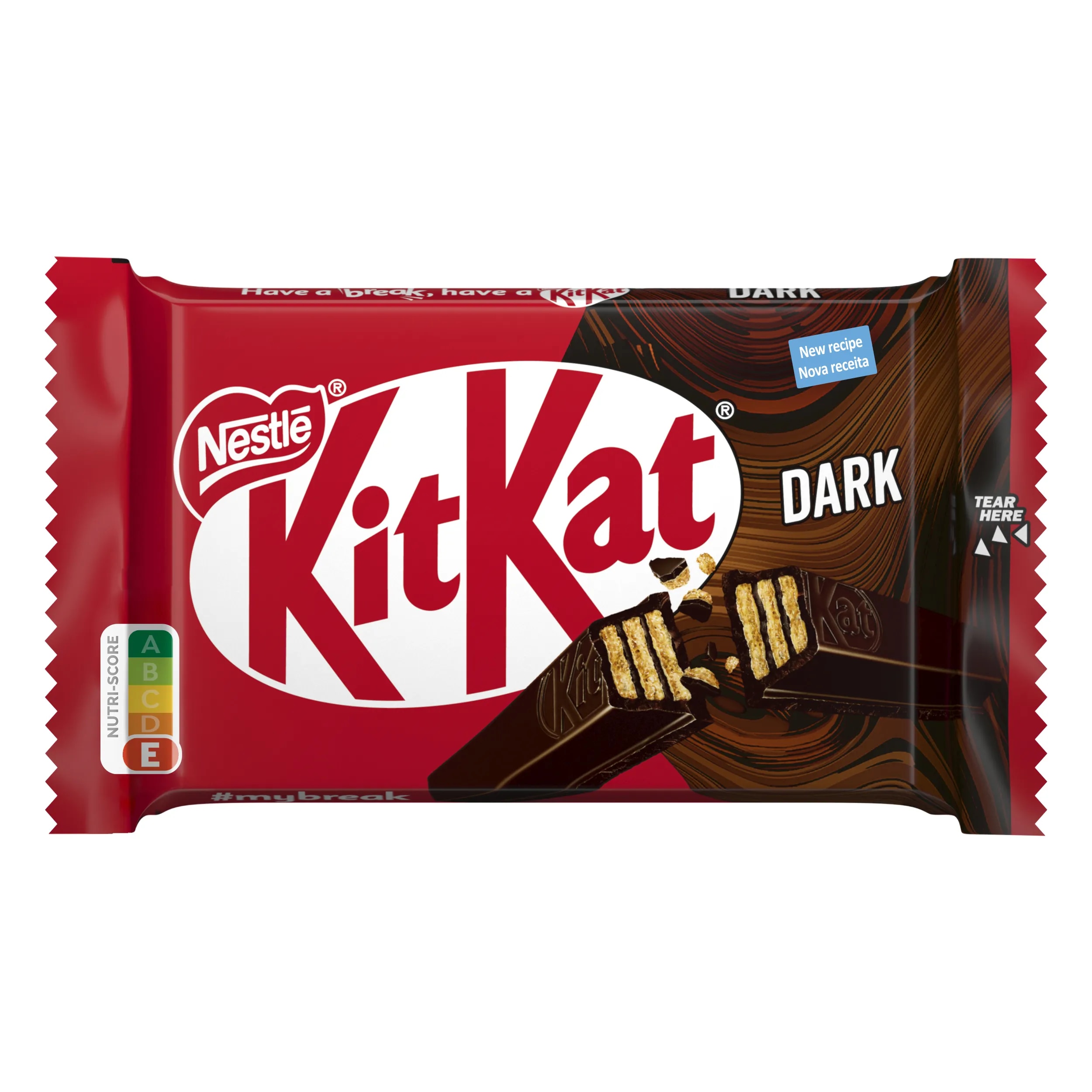 KitKat® de chocolate preto com wafer crocante